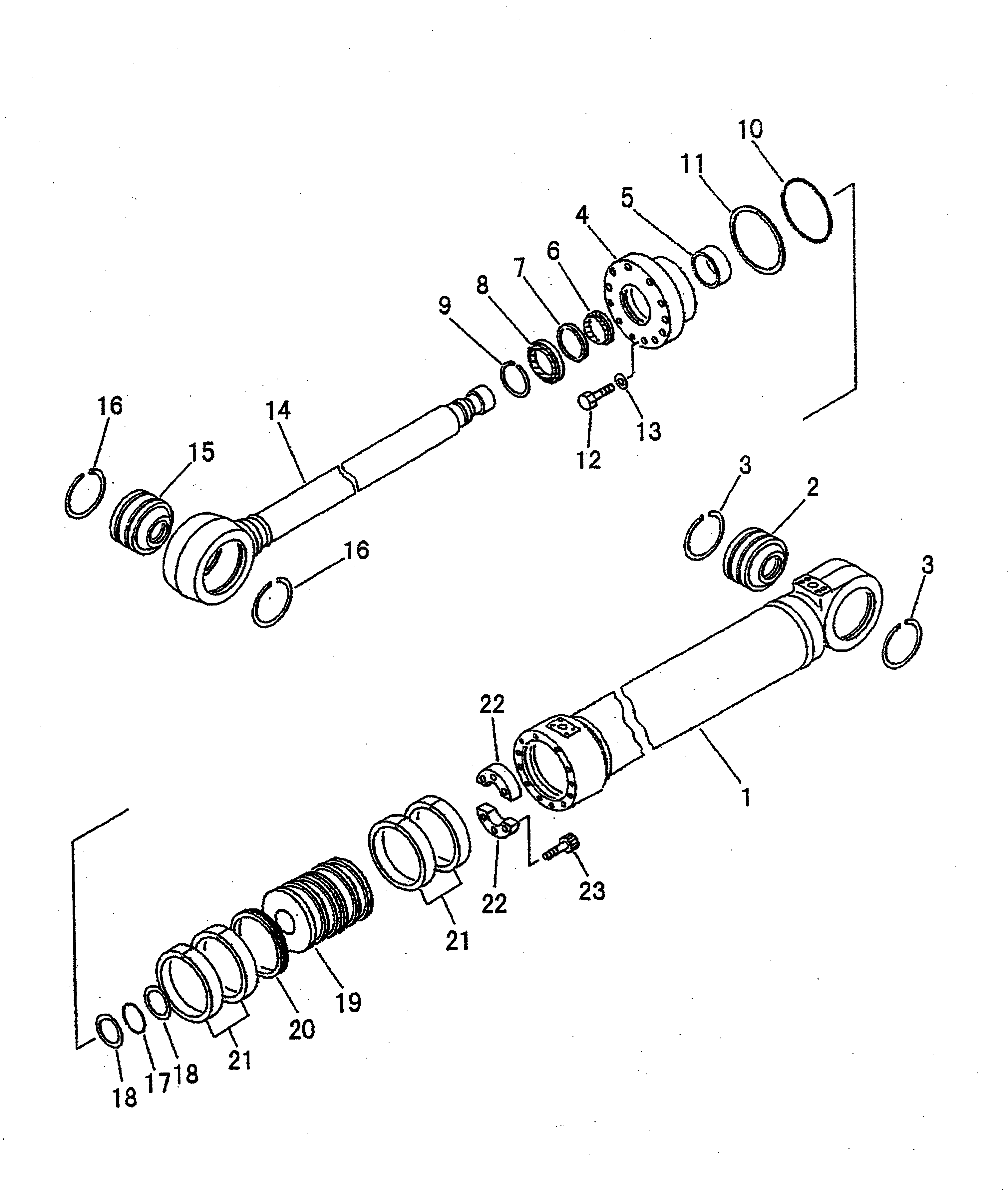 Кольцо 707-35-52950  Komatsu