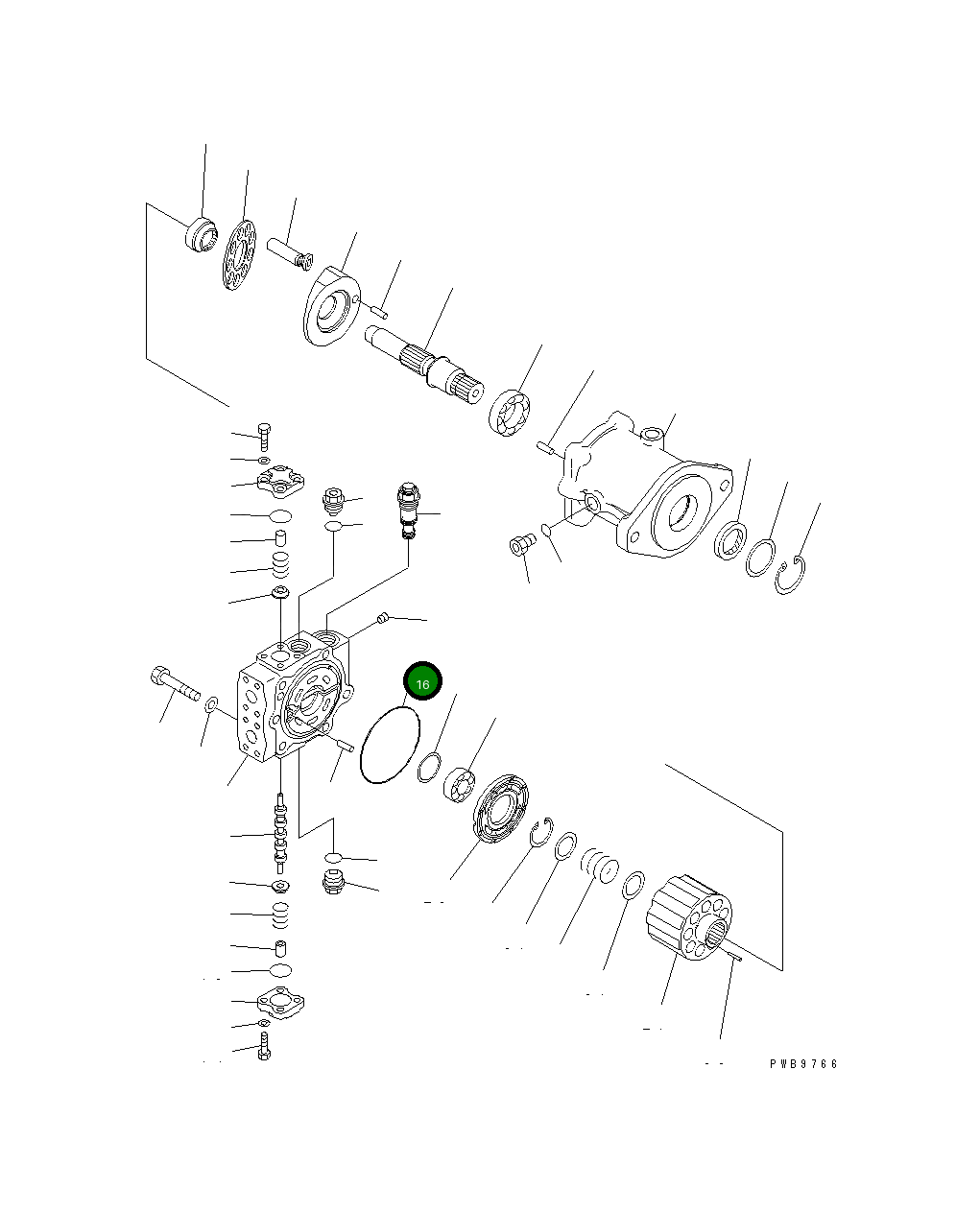 Кольцо уплотнительное (O-Ring) 07000-05160 Komatsu