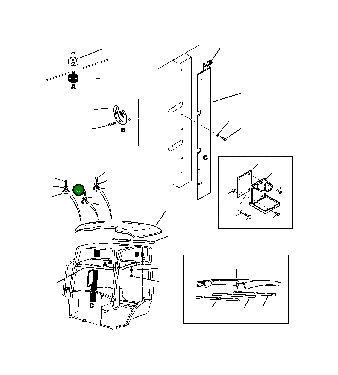 Болт 801015133 Komatsu