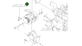 Болт 01435-00825 Komatsu