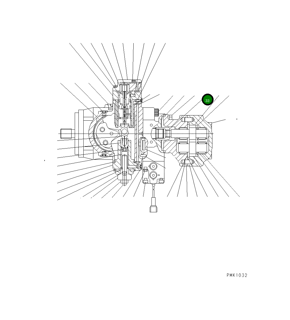 Болт TM8040-122 Komatsu
