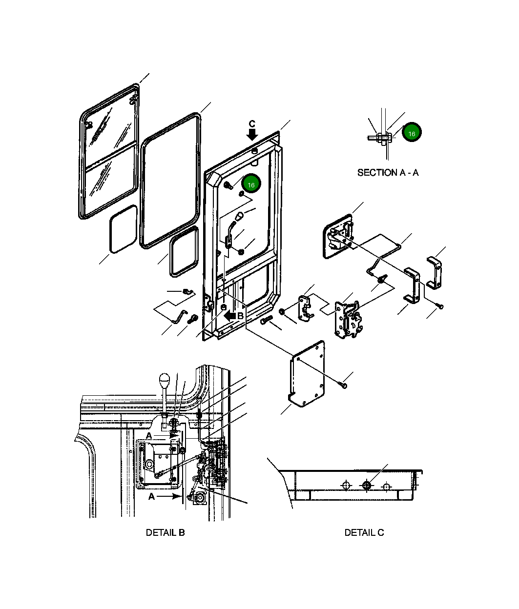 Болт 423-926-AA20  Komatsu