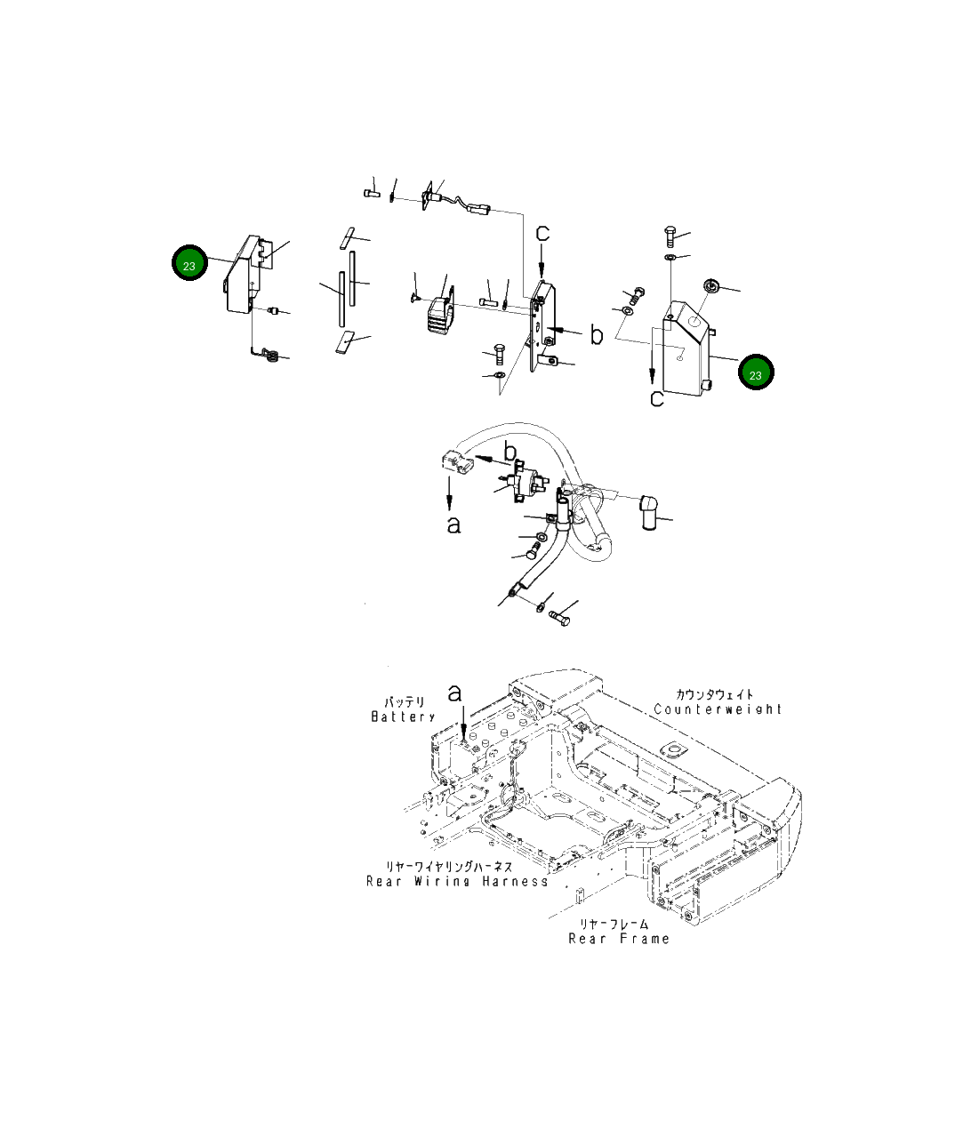 Крышка 421-06-51590 Komatsu