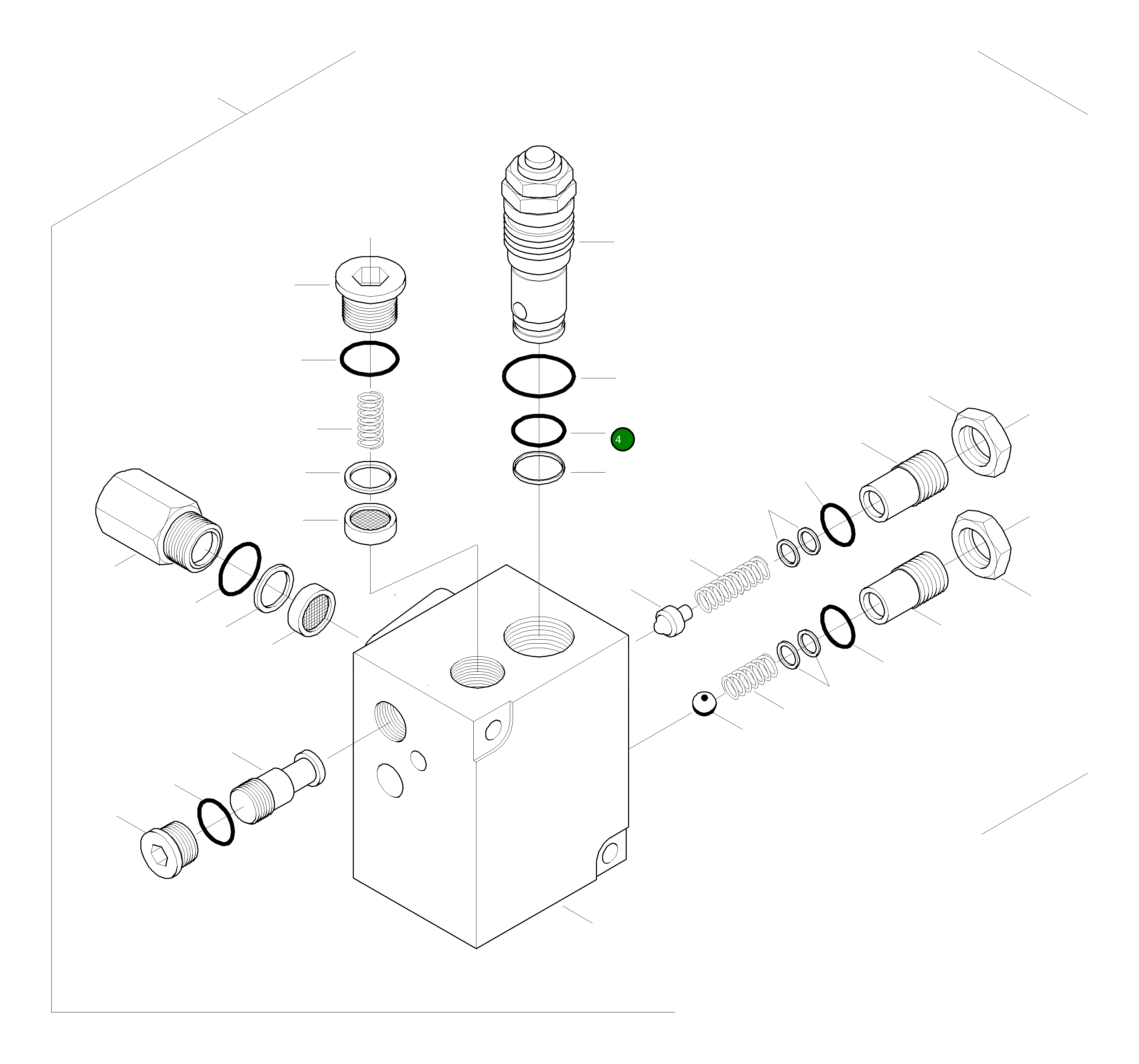 Кольцо уплотнительное (O-Ring) 721-43-27470 Komatsu