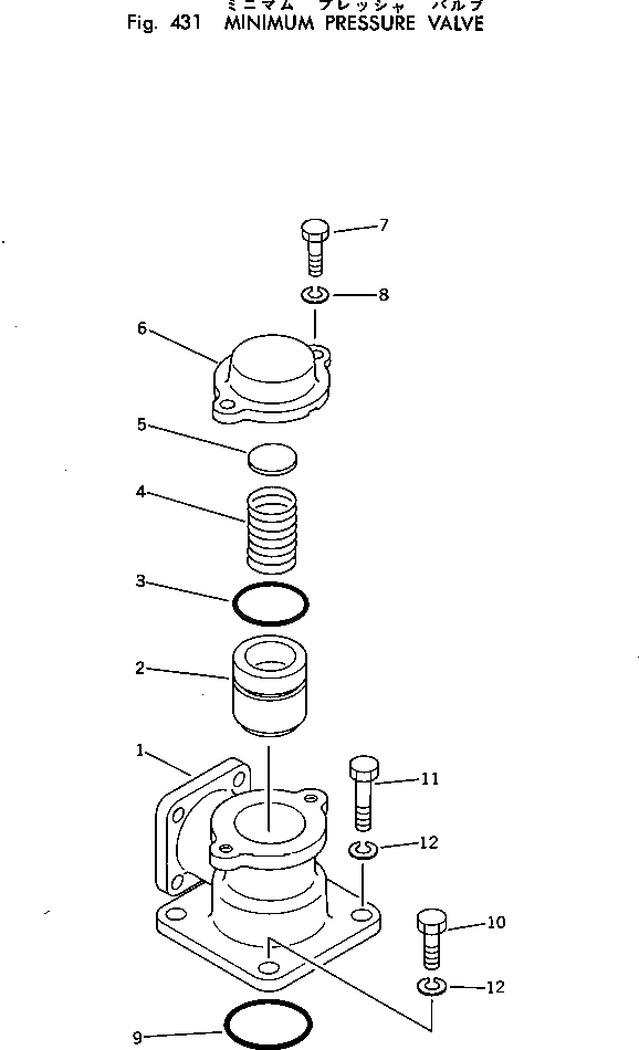 Болт M711095025250 Komatsu