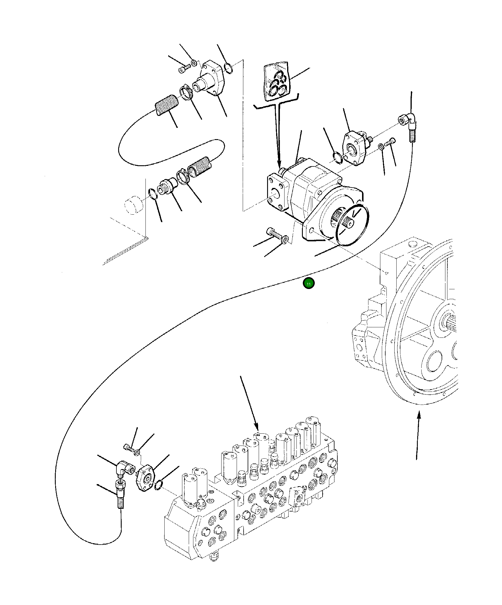 Кольцо уплотнительное (O-Ring) 21D-09-69210 Komatsu