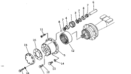 Кольцо 380-175809-1 Komatsu