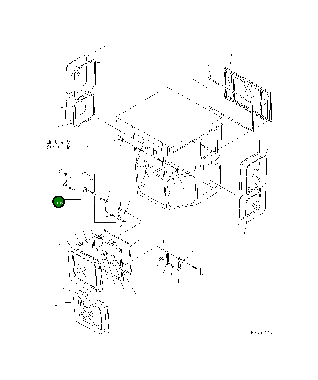 Болт 232-950-2331 Komatsu