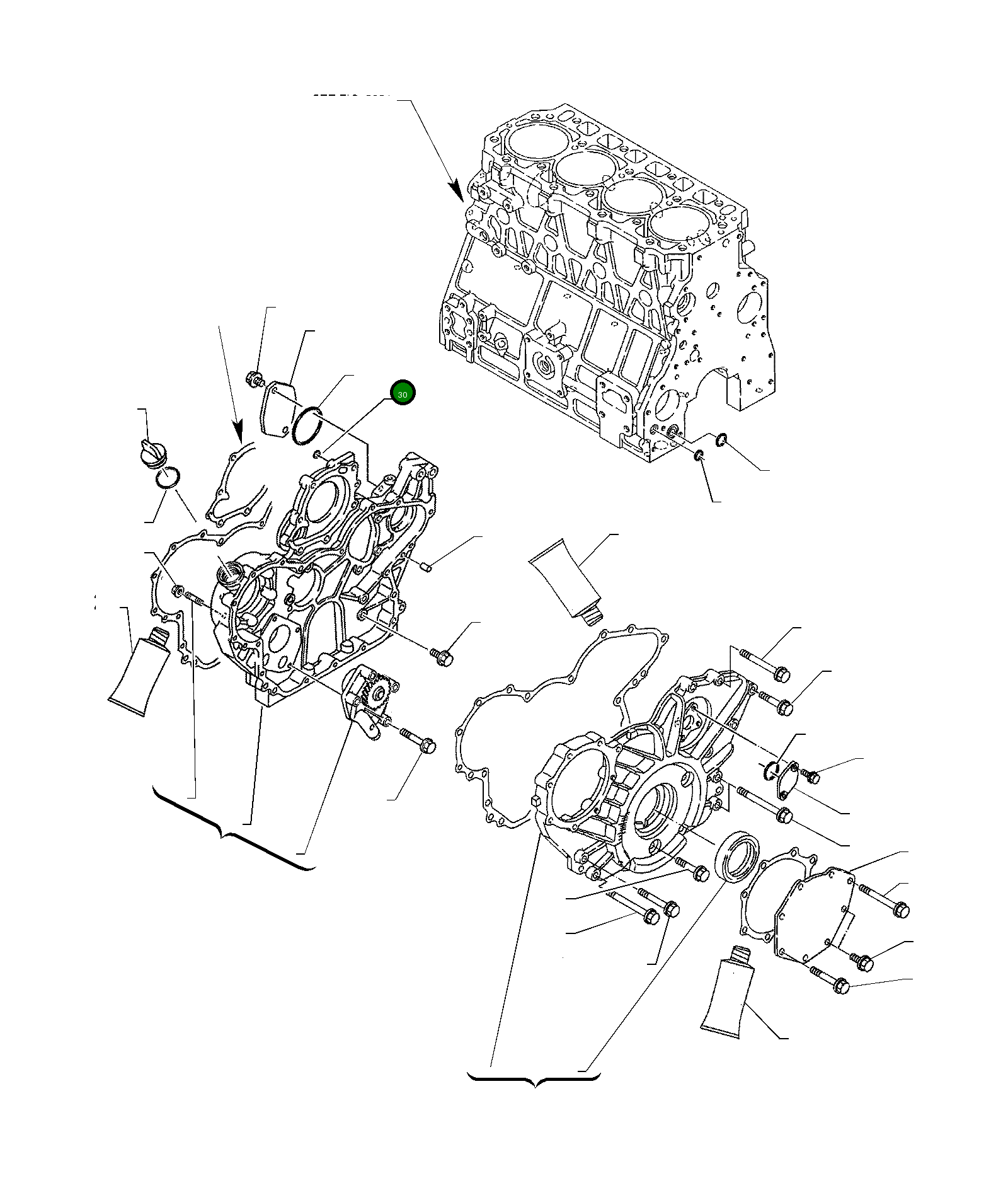 Кольцо уплотнительное (O-Ring) YM24311-000110 Komatsu
