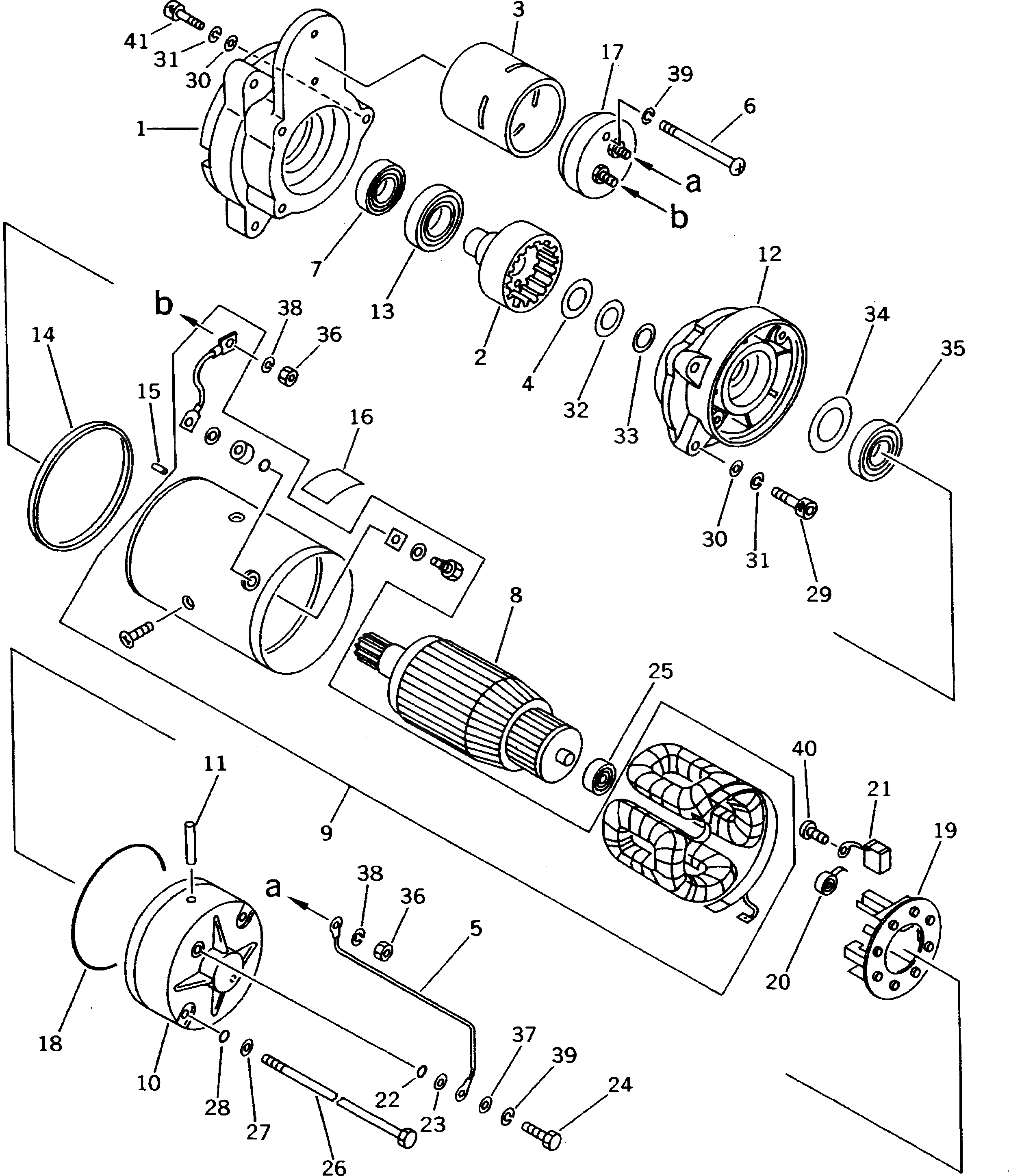 Болт KD1-0240-08655 Komatsu
