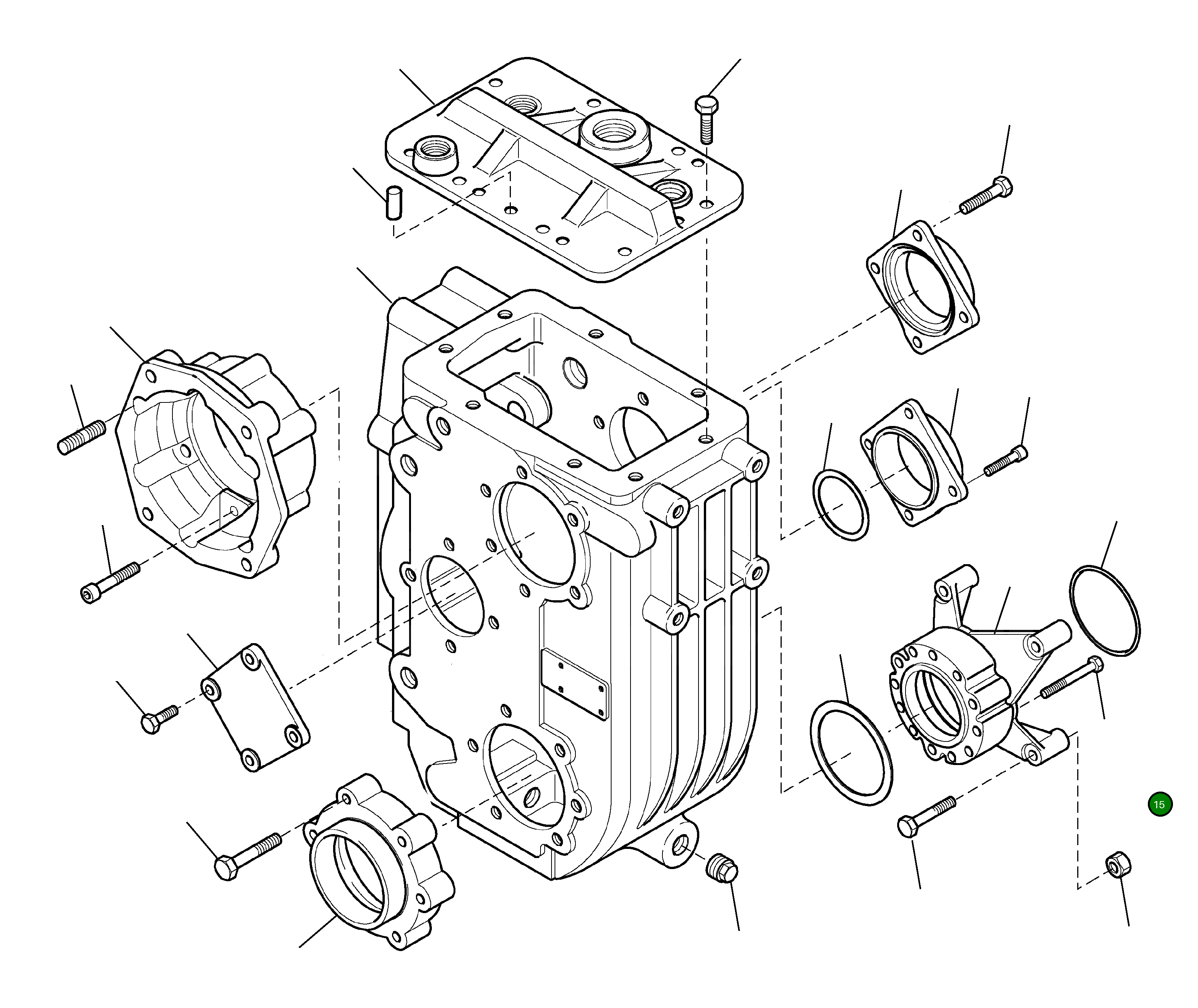 Кольцо уплотнительное (O-Ring) 855021246 Komatsu