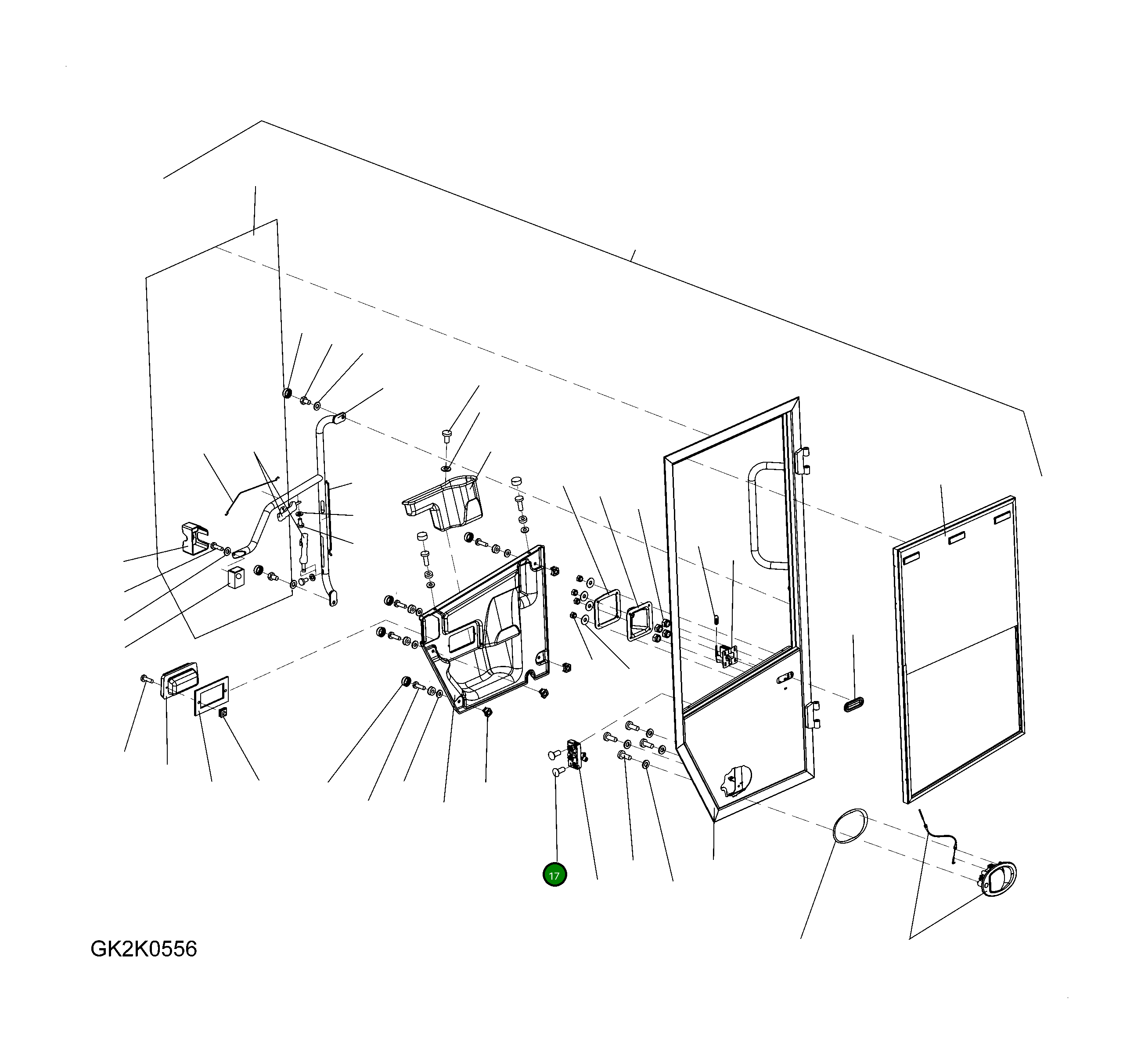 Болт 423-09-H4370  Komatsu