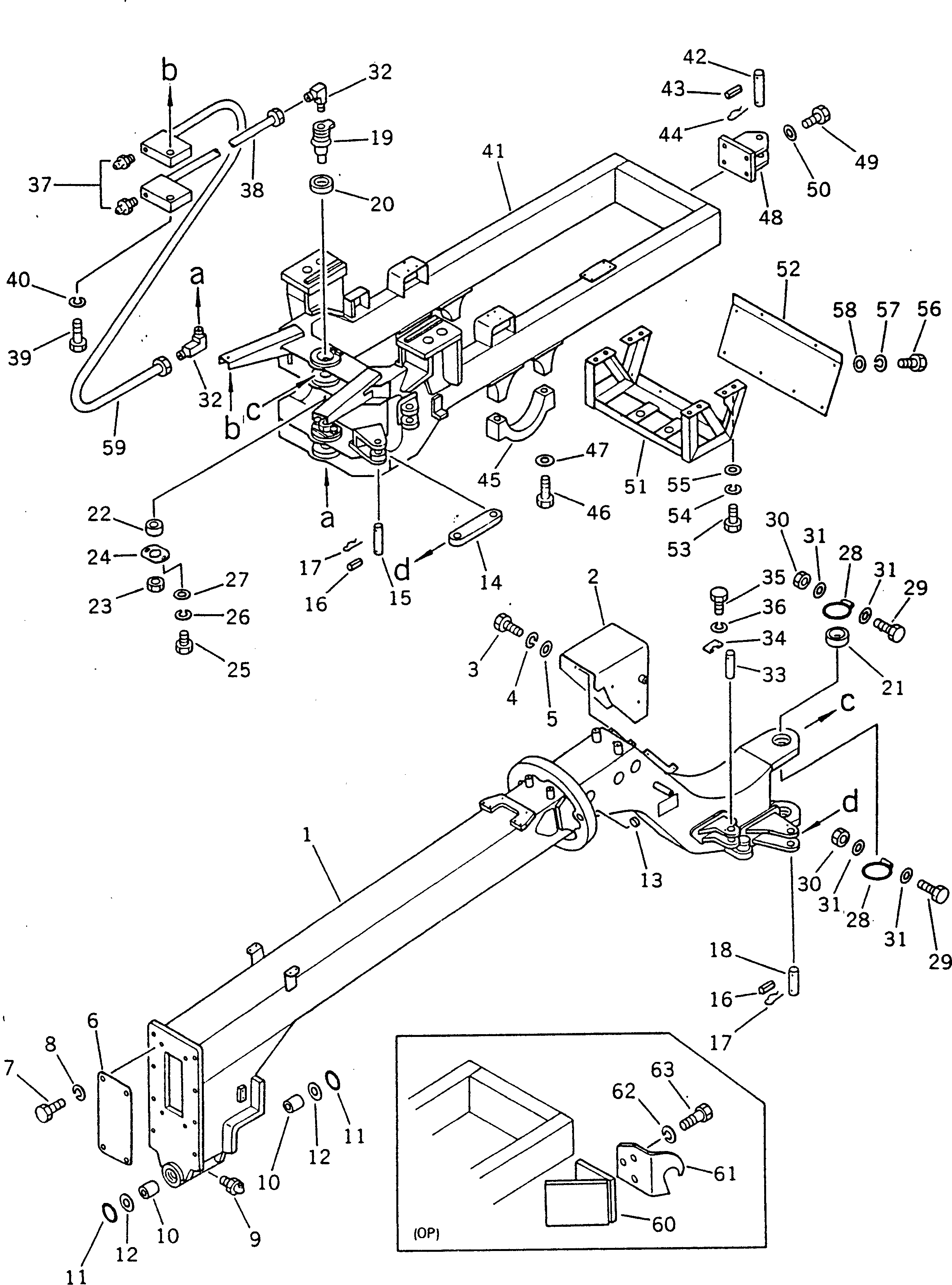 Болт 01011-83060 Komatsu