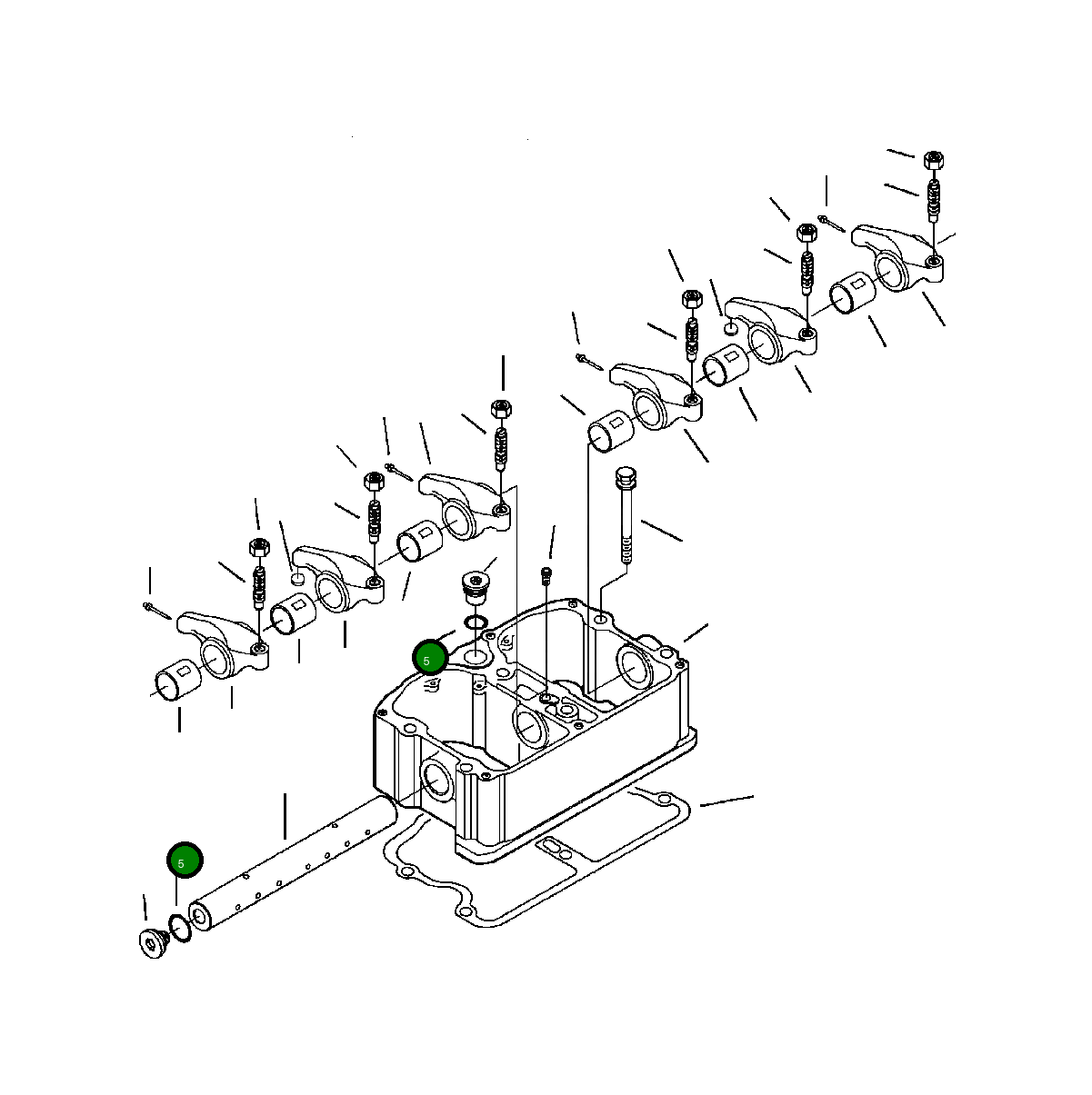 Кольцо уплотнительное (O-Ring) 1239 823 H2 Komatsu