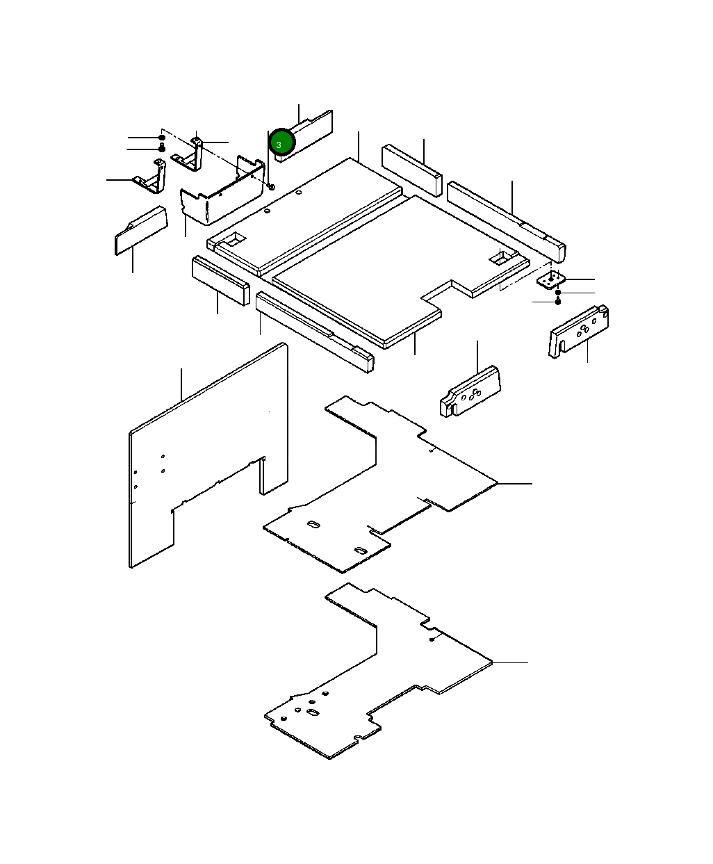 Болт 180 017 Komatsu