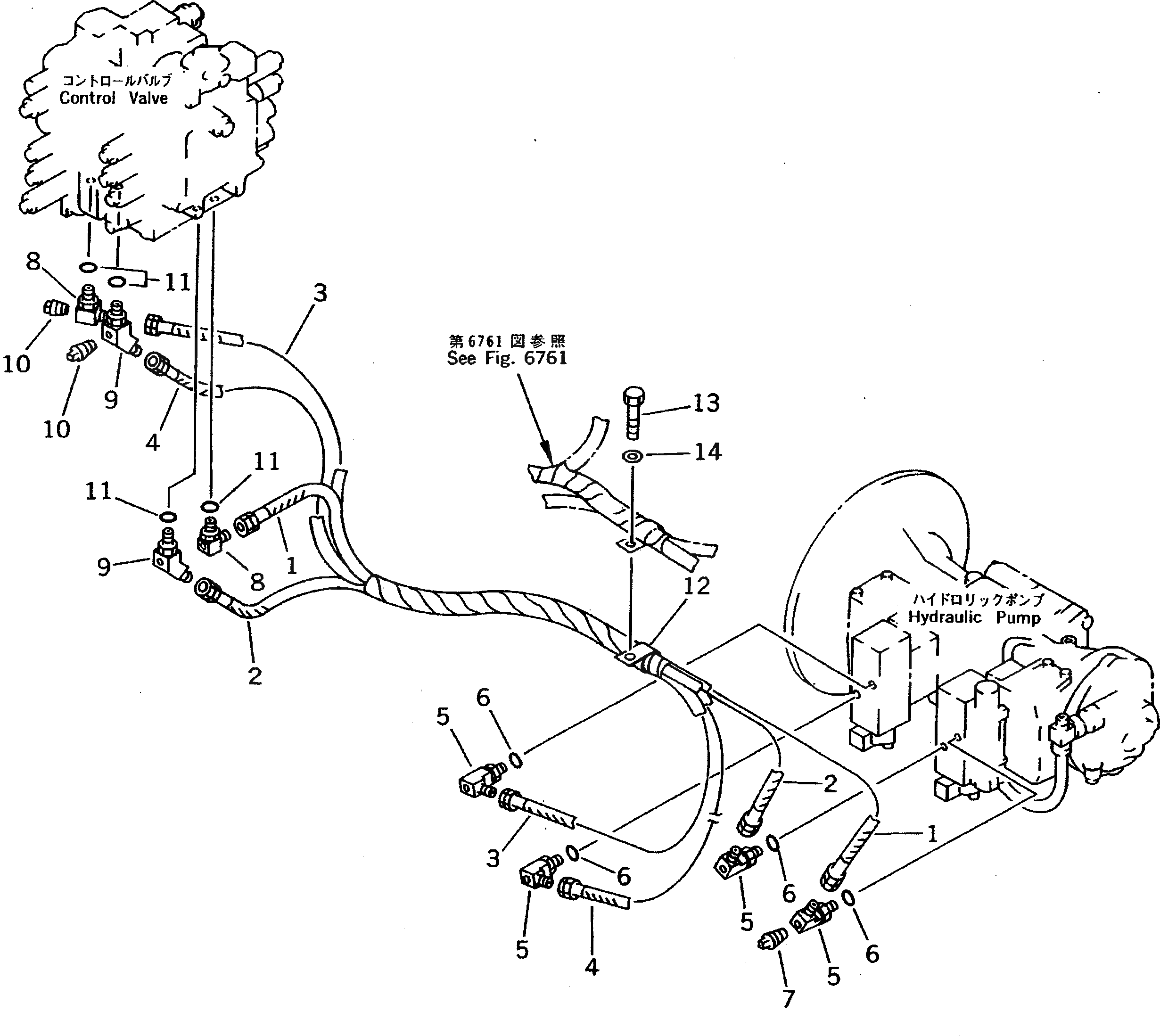 Кольцо уплотнительное (O-Ring) 07002-11423  Komatsu