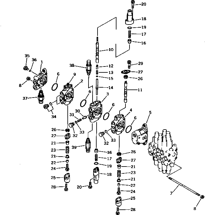 Болт NAE514132647  Komatsu