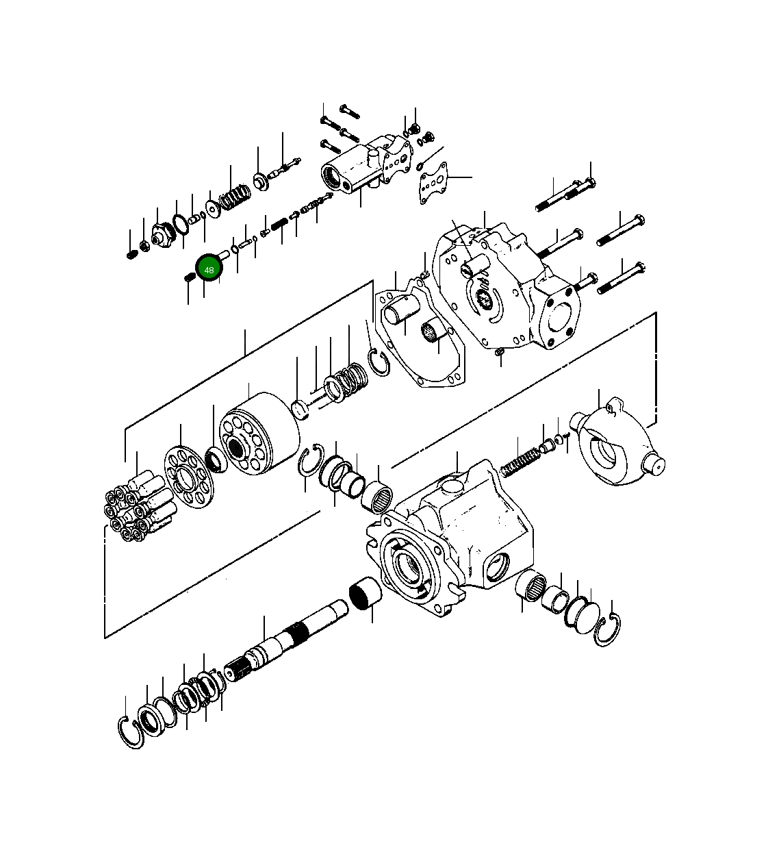 Кольцо уплотнительное (O-Ring) 379 365 R1 Komatsu