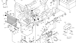 Кольцо уплотнительное (O-Ring) BW057347 Komatsu