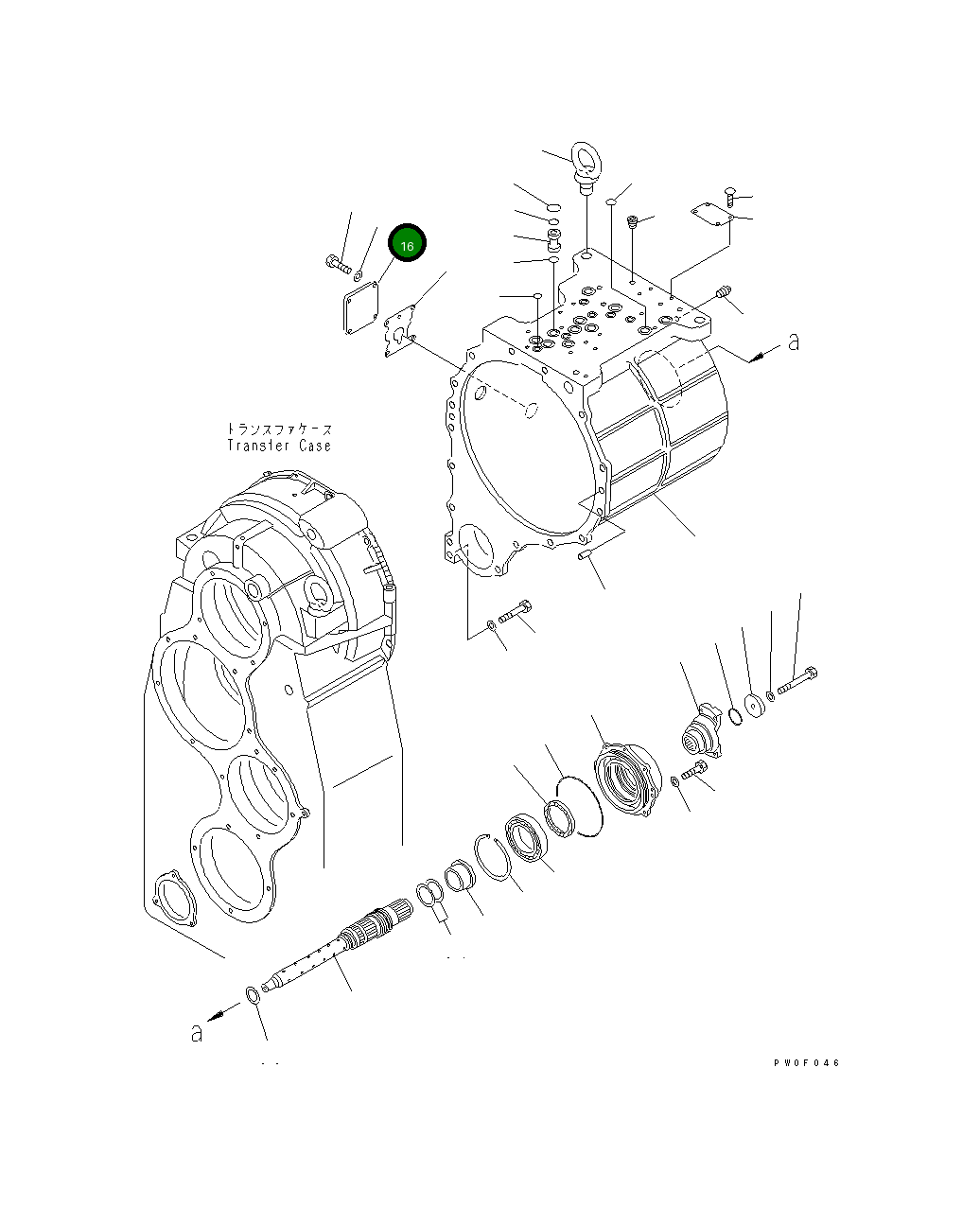 Крышка 41E-15-14410 Komatsu