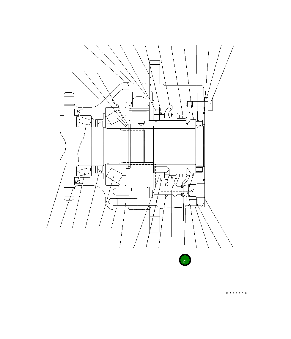 Кольцо уплотнительное (O-Ring) 258-81-53670 Komatsu