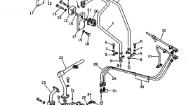 Трубка 208-936-1610 Komatsu