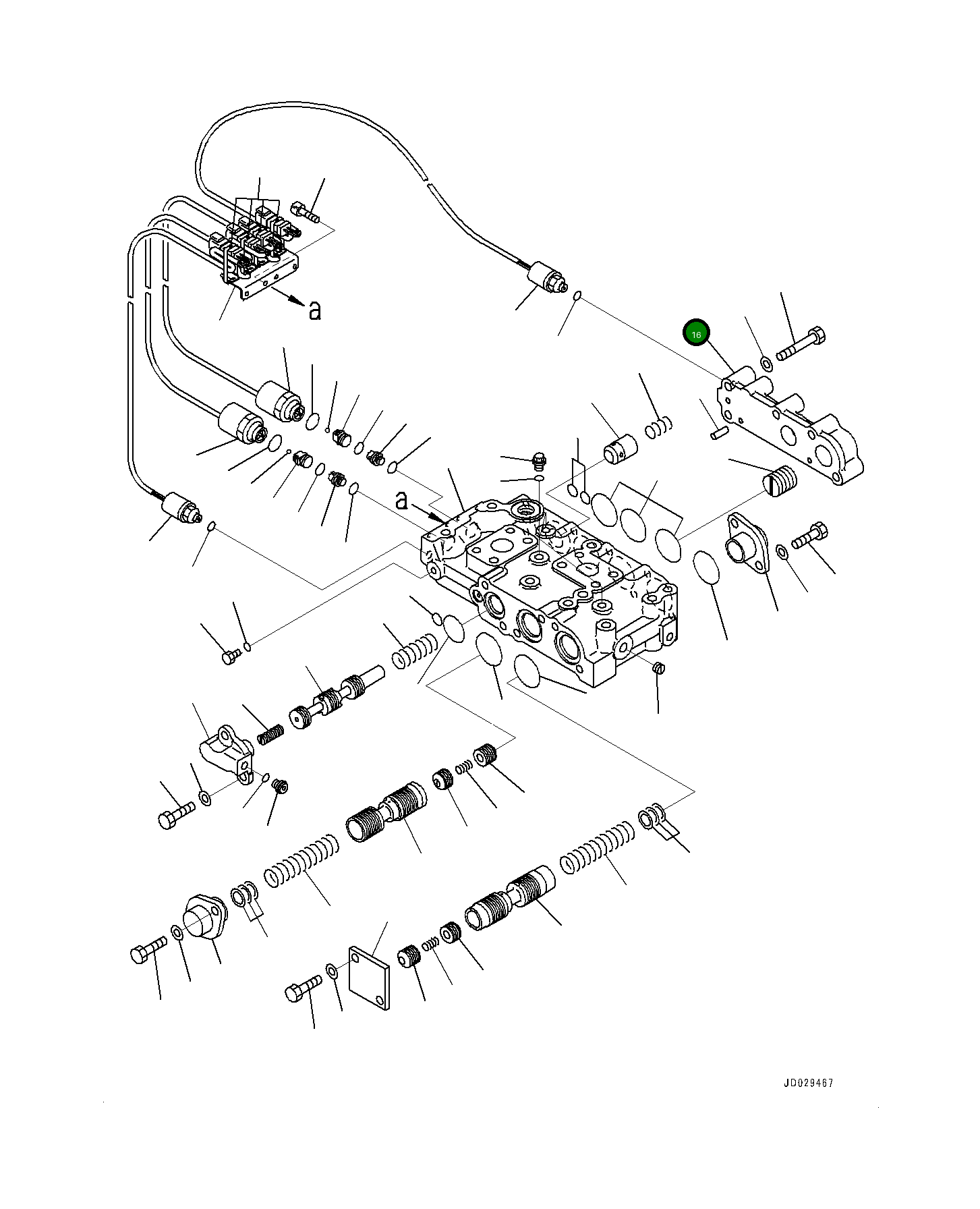 Крышка 561-13-76790 Komatsu