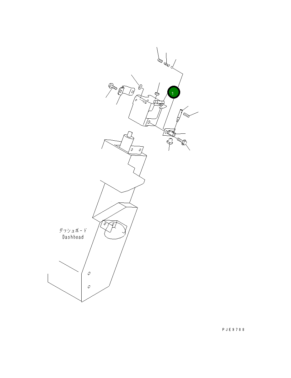 Крышка 416-43-26310  Komatsu