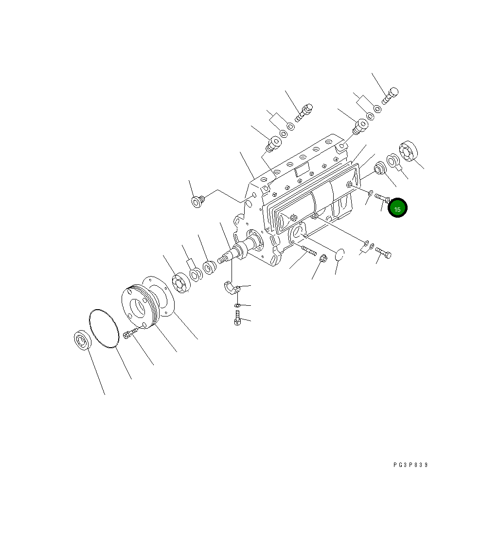 Кольцо DK131302-1700 Komatsu