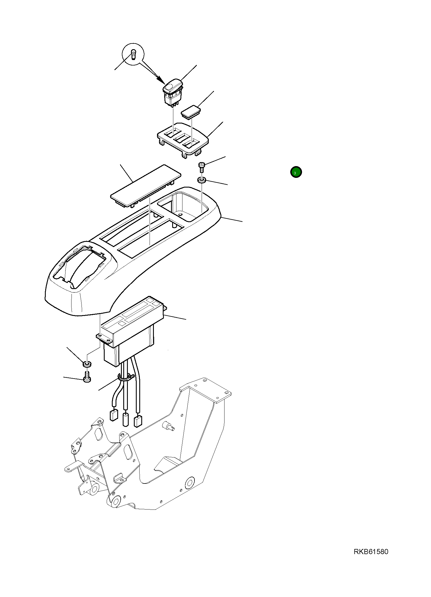 Крышка 22U-43-R2120 Komatsu