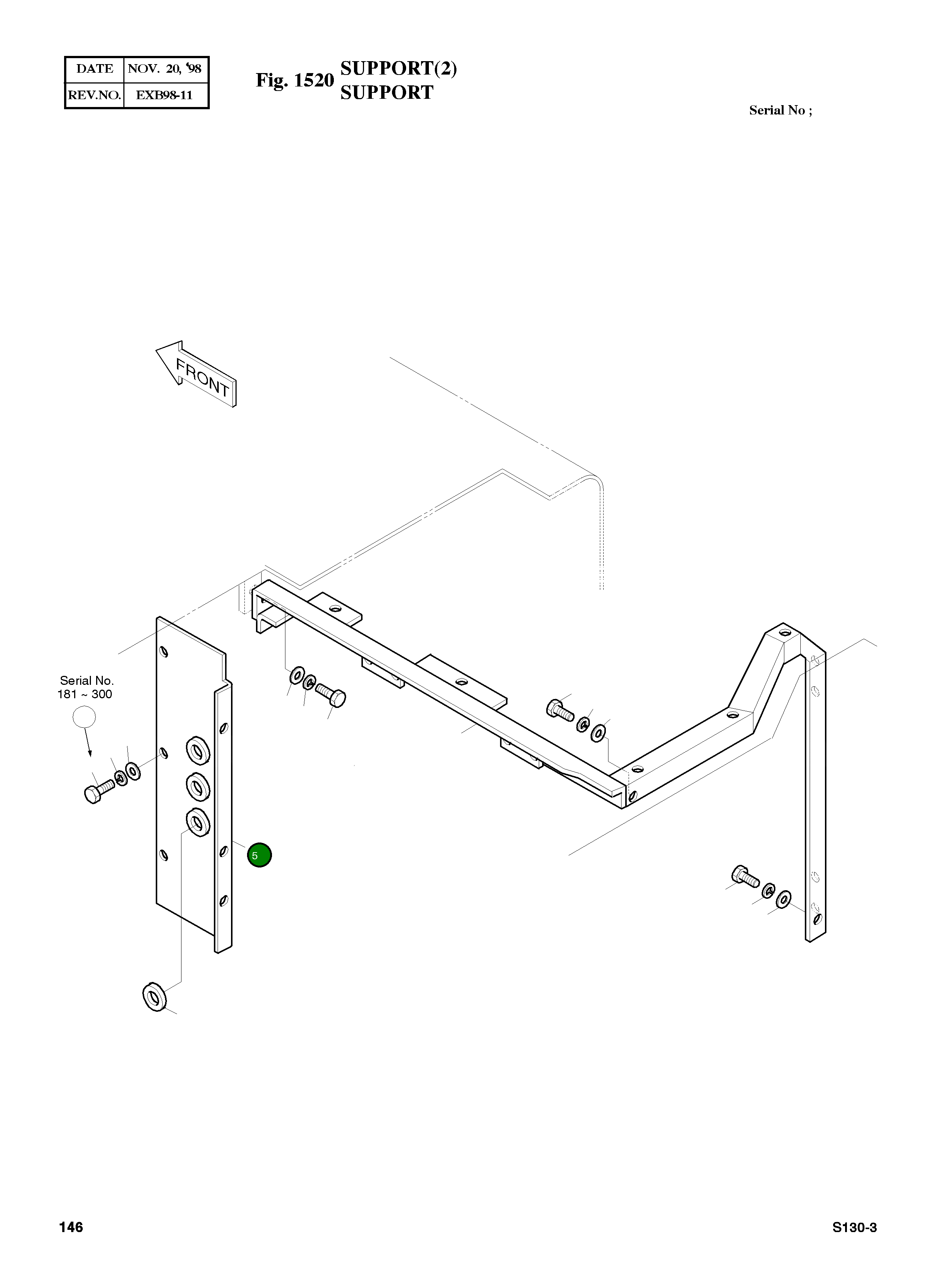 Крышка 2621-2977A Komatsu