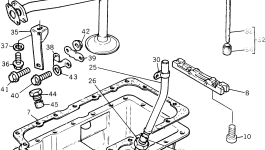 Поддон PK4145H036 Komatsu