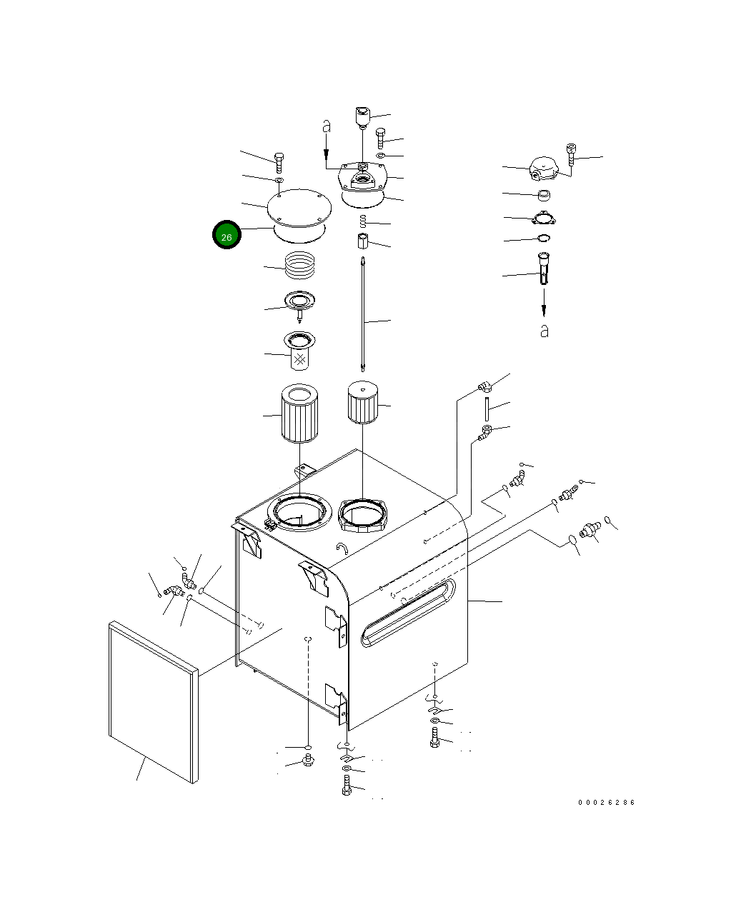 Кольцо уплотнительное (O-Ring) 07000-55210 Komatsu