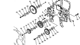 Вал 6162-23-2510 Komatsu