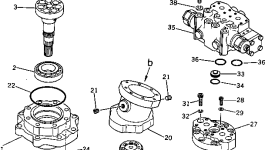 Центральный шарик 706-73-41220 Komatsu