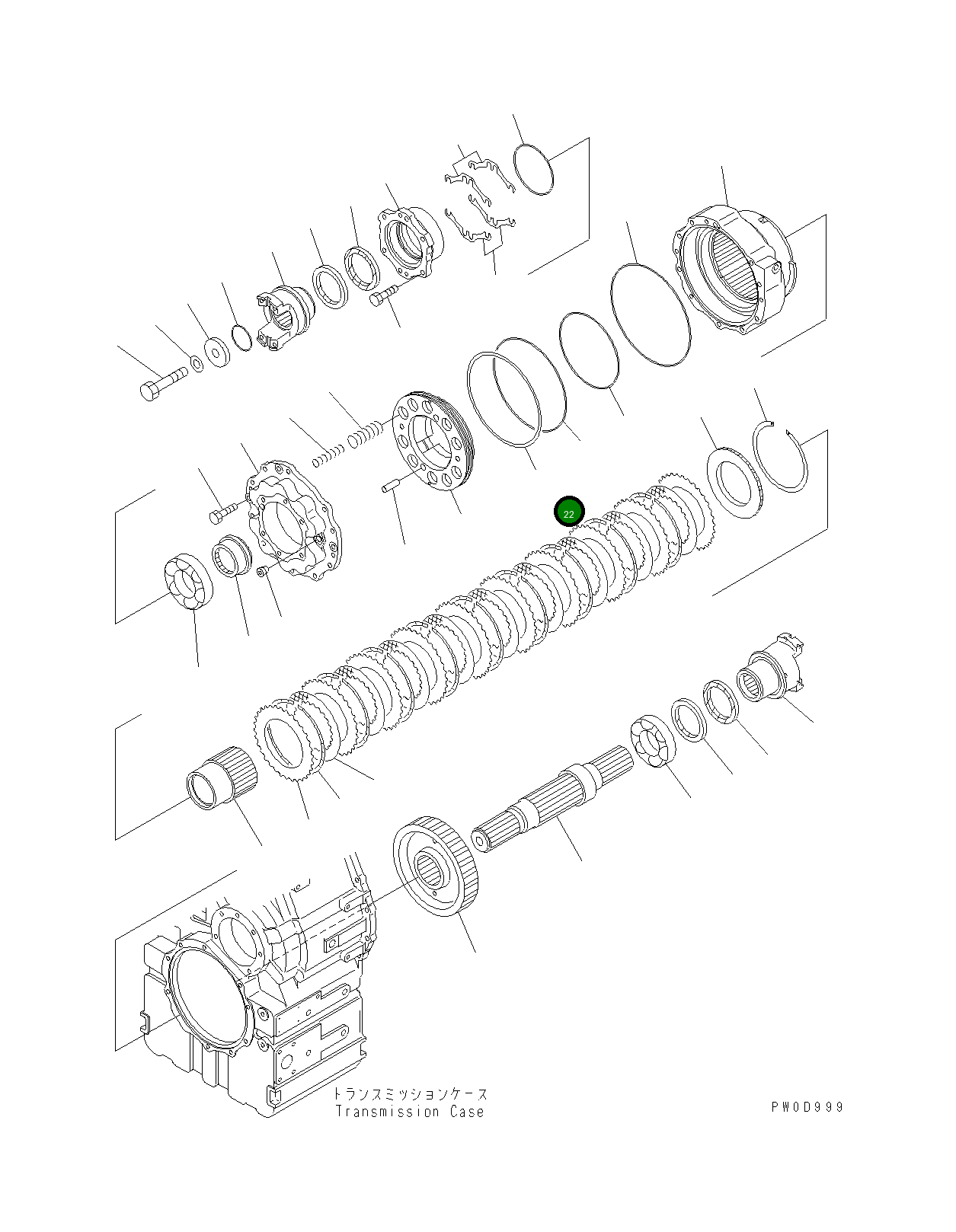 Кольцо 07001-06265 Komatsu