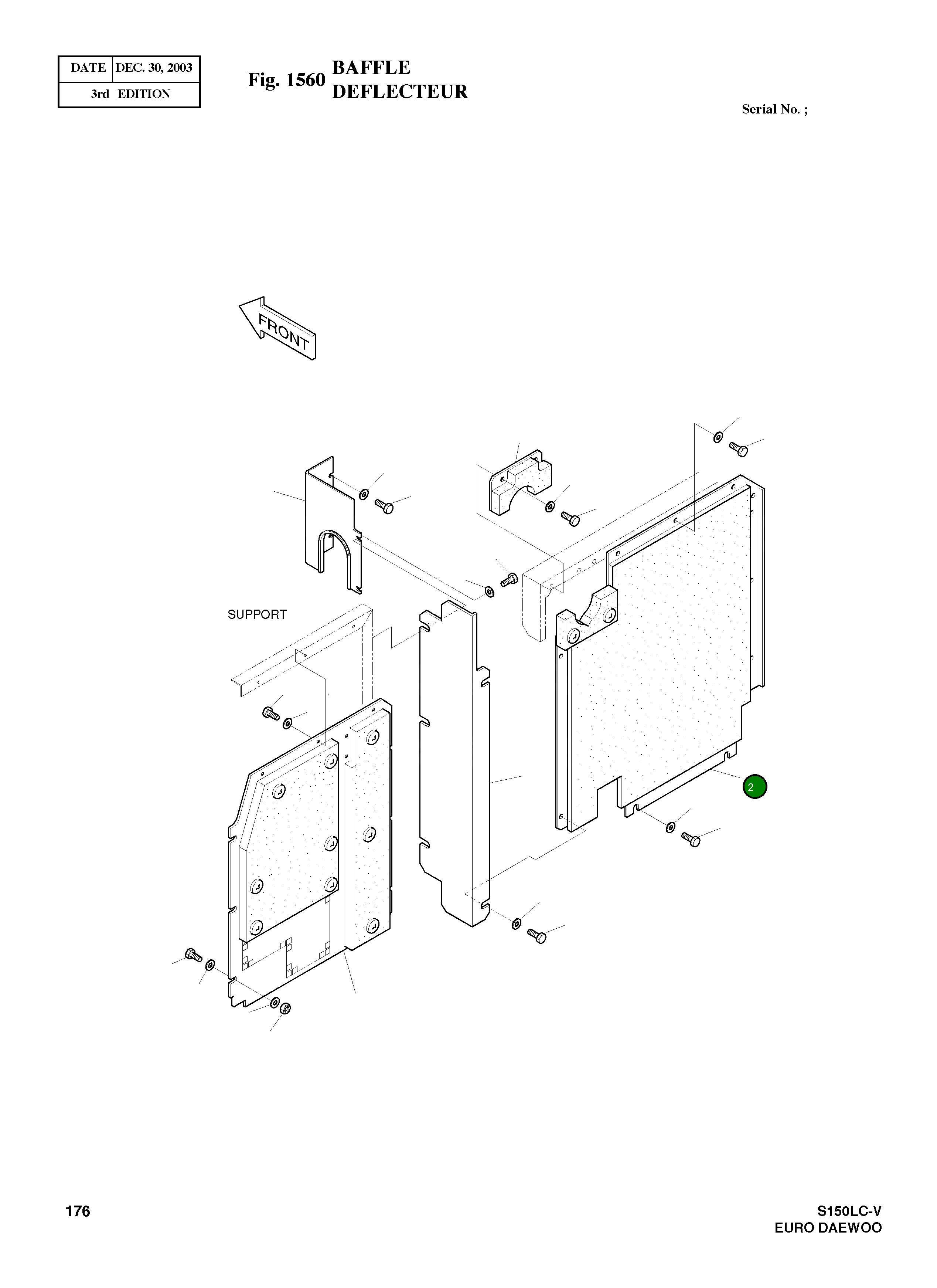 Крышка 2627-1149A  Komatsu