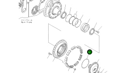 Кольцо уплотнительное (O-Ring) 07000-A5460 Komatsu