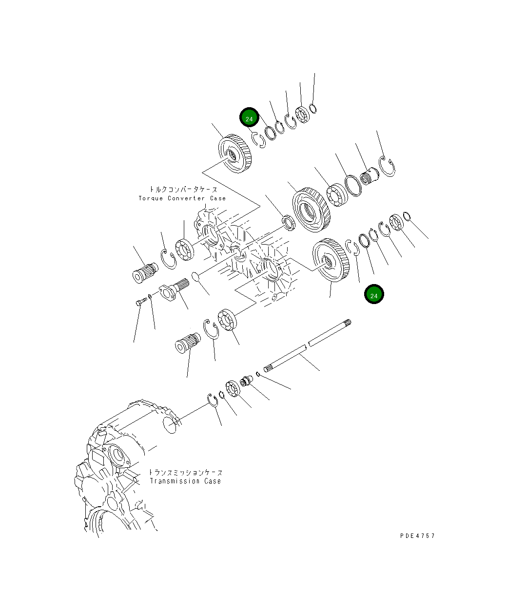 Кольцо 714-07-14450  Komatsu