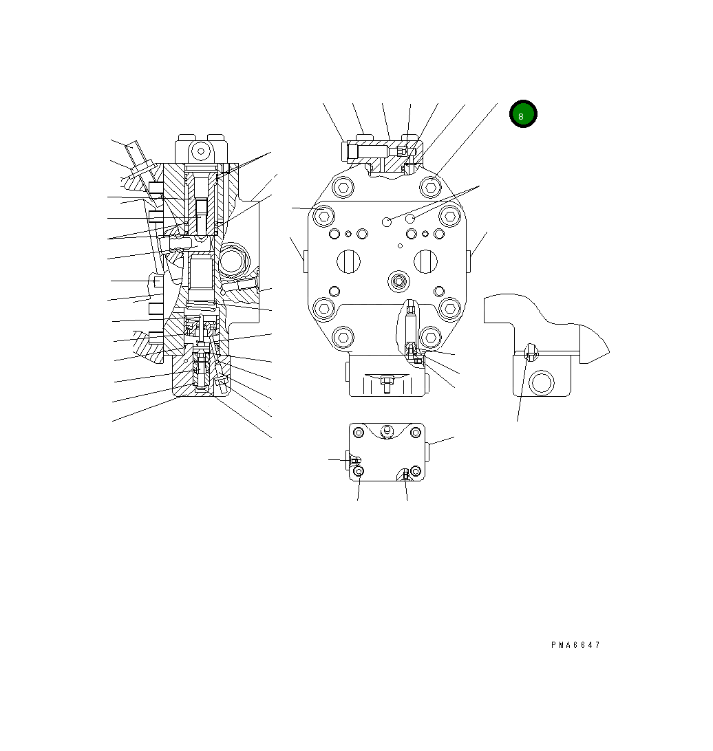 Болт 20E-60-K3190  Komatsu