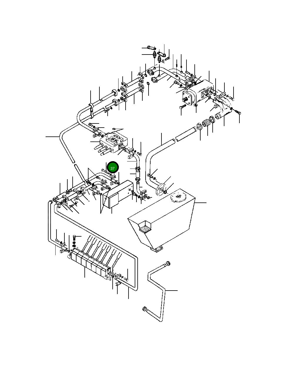 Болт 82 093  Komatsu