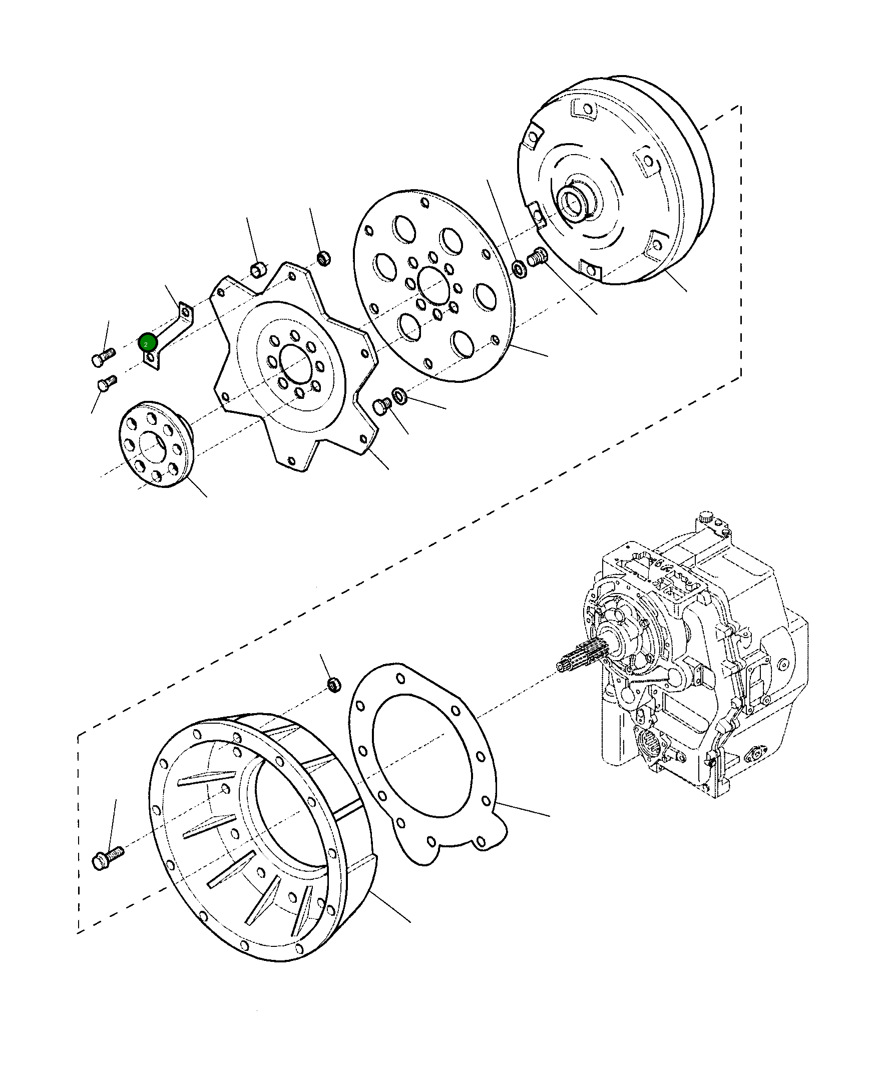 Болт CAO020786 Komatsu