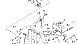 Болт 01011-51455 Komatsu