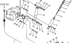 Кронштейн 2691-3-38501 Komatsu
