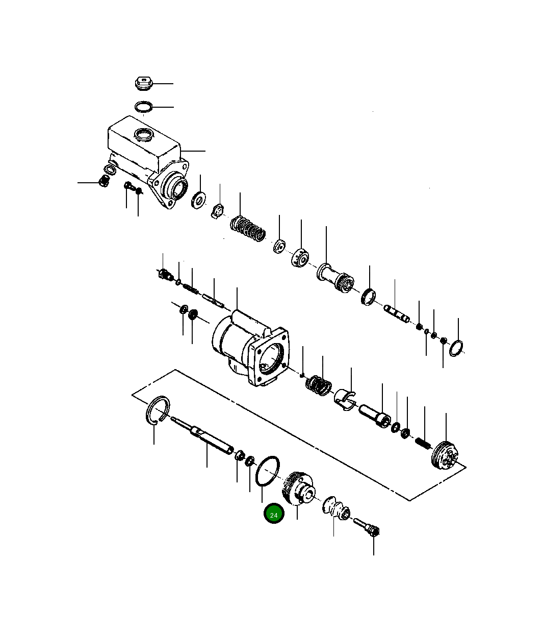 Кольцо уплотнительное (O-Ring) 26 147 R1 Komatsu