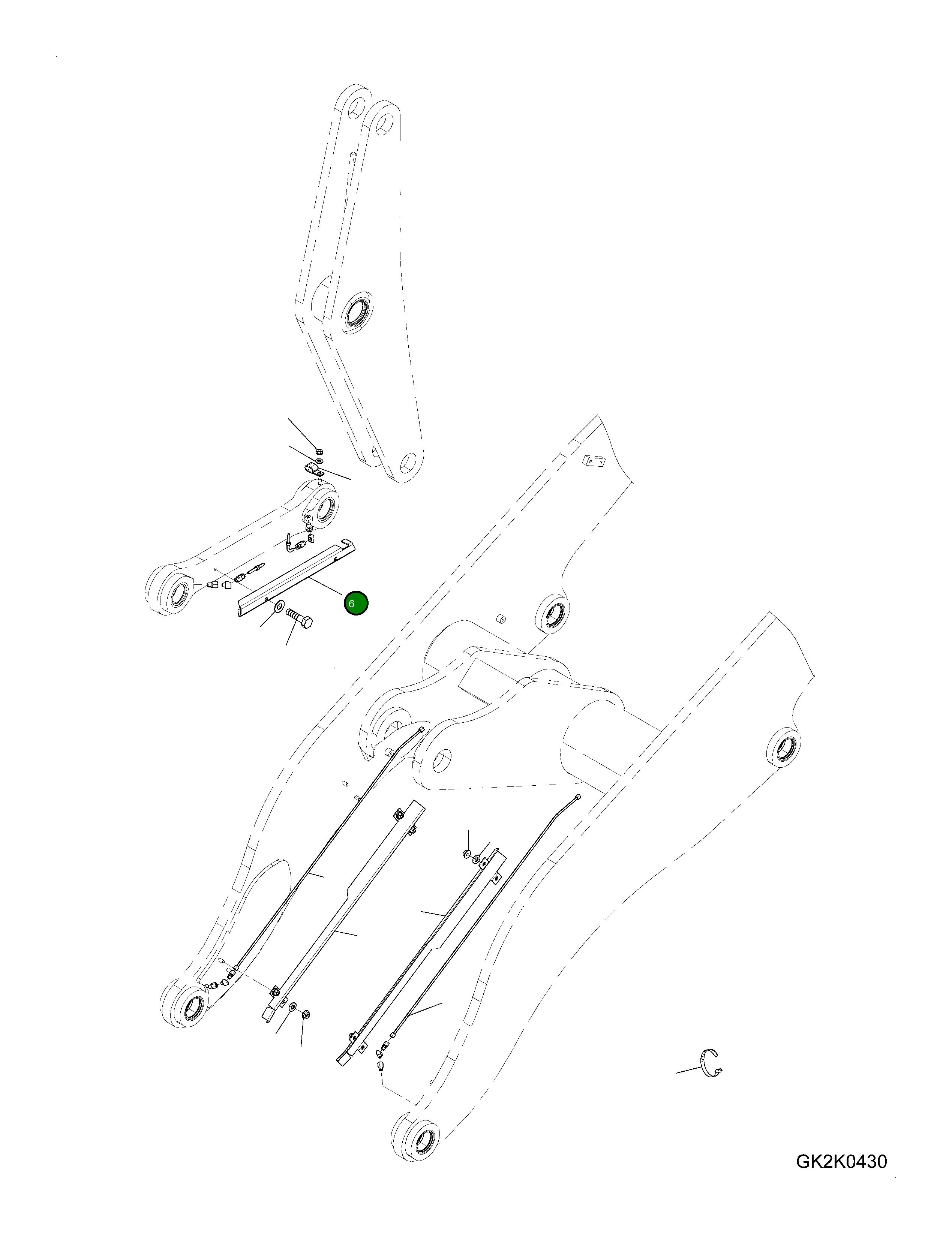 Крышка 418-T91-4530 Komatsu