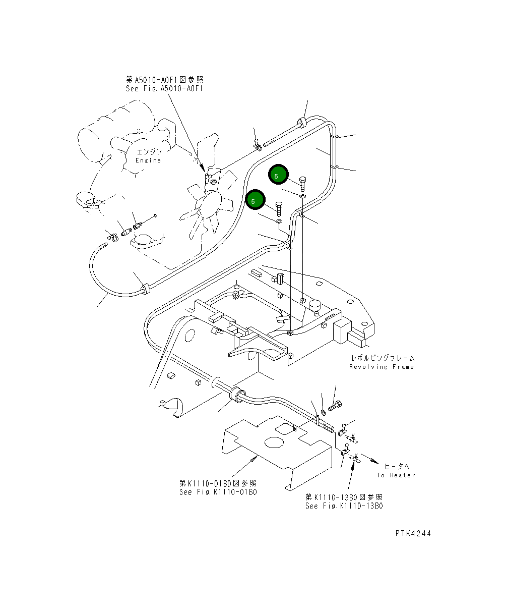Болт 01010-81220 Komatsu