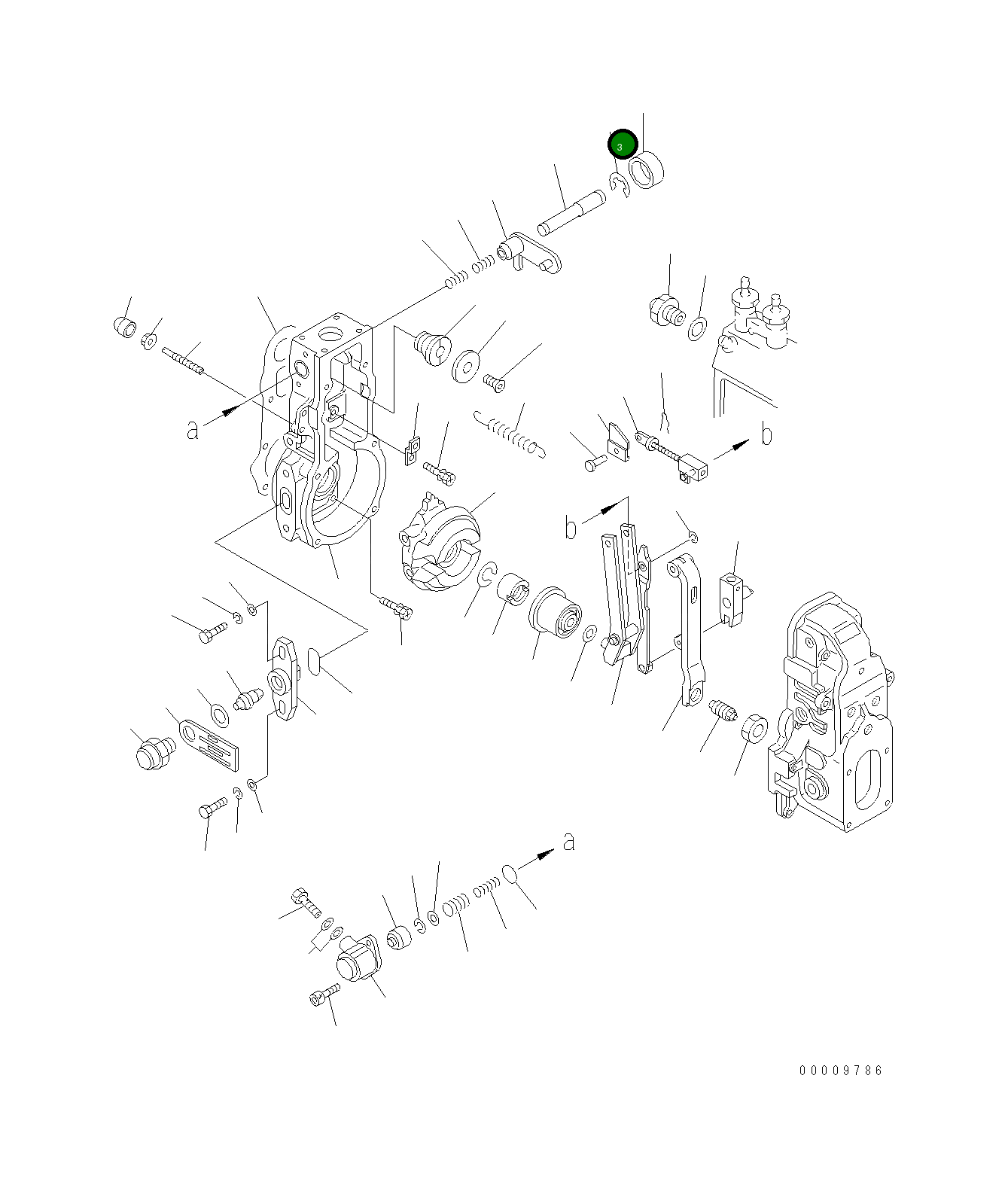 Кольцо DK016010-07 Komatsu
