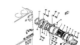 Крышка 6685-61-5512  Komatsu