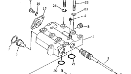 Клапан 125-15-25170 Komatsu